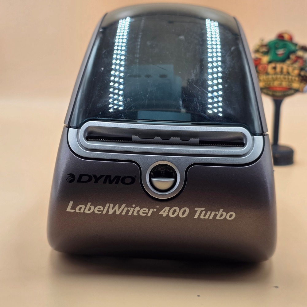 DYMO LabelWriter 400 Turbo‎ Thermal Label Printer Model 93176 Silver Charcoal
